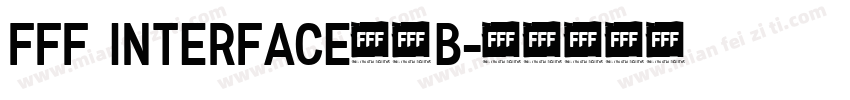 FFF Interface03b字体转换